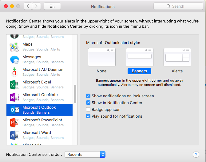 Outlook mac email accounts